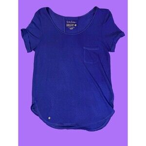 Lilly Pulitzer Luxletic Blue Top Size Small